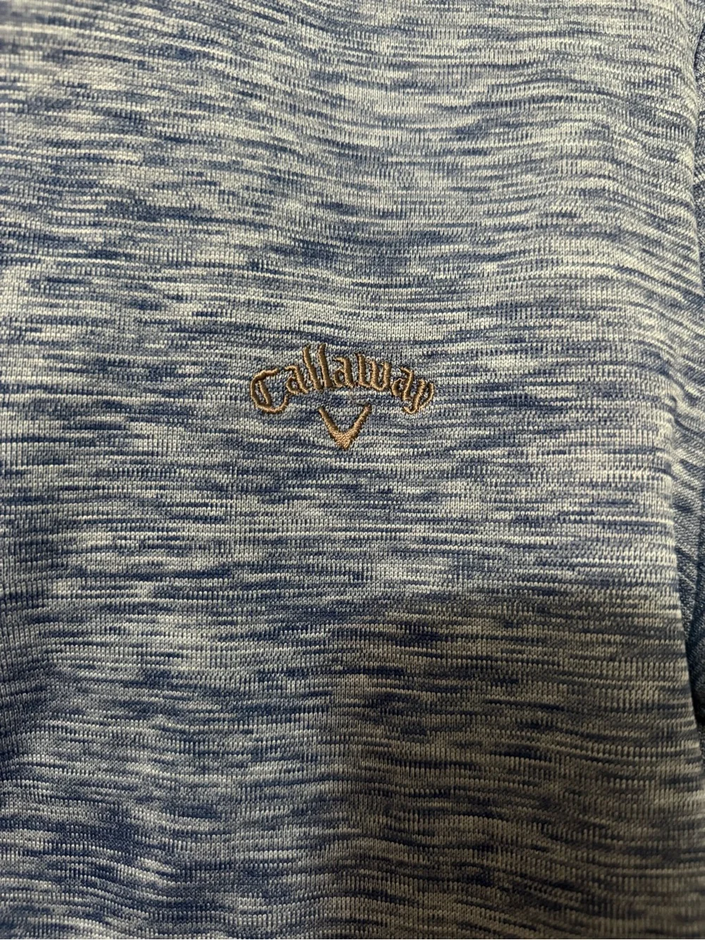 Callaway Blue Heather Golf Pullover